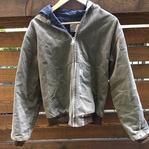 Classic Carhartt jacket: with hood and zipper